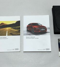 2015 Audi S3 Owner's Manual w/ Case / OEM / S3101