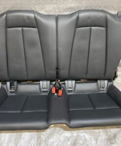 2016-2020 Audi TT Quattro Coupe Black Nappa Leather Rear Seat Set / T3001