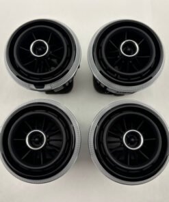 2015-2017 Audi A3 S3 AC Vents / Set of 4 / Aluminum Trimmed / S3108