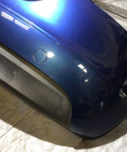 2008-2010 Audi TT Mk2 8J Rear Bumper Cover w/ Trim / Ocean Blue Pearl T2010
