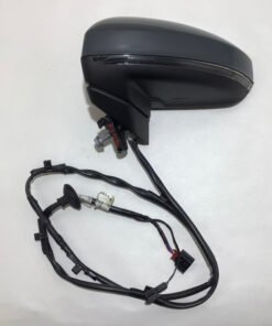 2016 Audi TT Quattro Driver Side Power Folding Mirror w/ Blind Spot / Nano Gray Metallic T3002