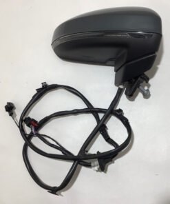2016 Audi TT Quattro Passenger Side Power Folding Mirror w/ Blind Spot / Nano Gray Metallic T3002