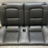 2000-2006 Audi TT Coupe Black Leather Rear Seat Set / Upper / Lower / T1035