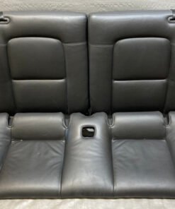 2000-2006 Audi TT Coupe Black Leather Rear Seat Set / Upper / Lower / T1035