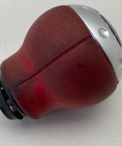 2002 Audi TT ALMS Edition Brilliant Red Leather Shift Knob / Fits 00-06 / T1033