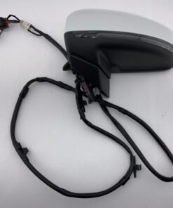 2016 Audi TT Quattro Driver Side Power Folding Mirror / Auto Dim / Blind Spot / Glacier White T3003