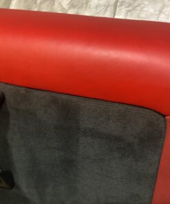 2002 Audi TT ALMS Edition Brilliant Red Leather Rear Seat Set / Fits 00-06 Coupe / T1033