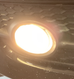 2008-2010 Audi TT Mk2 OEM Passenger Side Fog Light w/ Grille / T2014